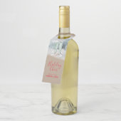 スノーウィーウィンターウッドランド《鳥》アメリカゴガラ&イレックスベリー ボトルネックタグ (アングル)