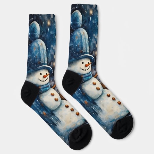 スノーウィーウィンタータウンワンダーランド ソックス (右)