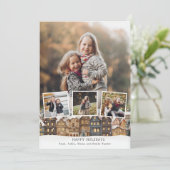 スノーウィーウィンタービレッジフォーフォトコラージュ シーズンカード (スタンド正面)