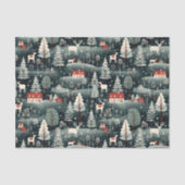 スノーウィーウィンターファームハウス 薄葉紙 (正面)