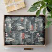 スノーウィーウィンターファームハウス 薄葉紙 (ギフト)