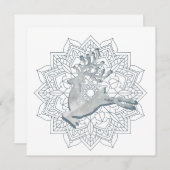 スノーウィーウィンターマンダラマーブルグリッターディアー シーズンカード (正面/裏面)