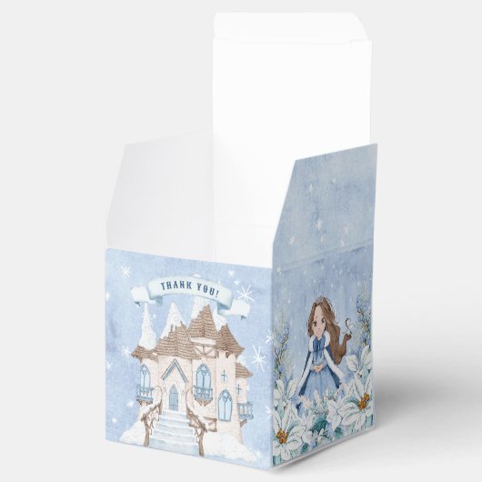 スノーウィーウィンブルネットプリンセス誕生日 フェイバーボックス (オープン)