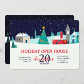 スノーウィーオープンハウス招待状 招待状 (正面/裏面)