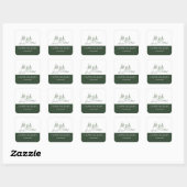 スノーウィークリスマスビレッジ スクエアシール (シート)