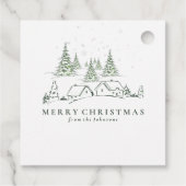 スノーウィークリスマスビレッジ フェイバータグ (裏面)