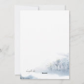 スノーウィーコラージュホリデイフォトカード シーズンカード (裏面)