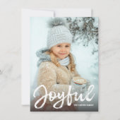 スノーウィースキーホリデージョイ シーズンカード (正面)