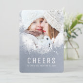 スノーウィースプラッシュズホリデイフォト シーズンカード (スタンド正面)