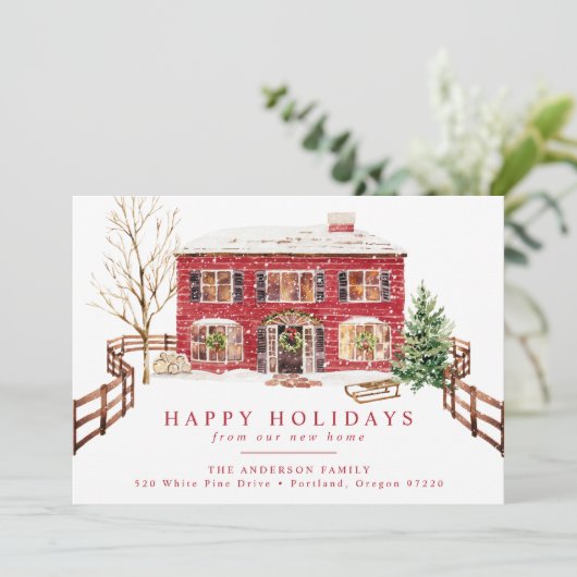 スノーウィーニューホームフォーザホリデイズホリデームービング 案内状 (スタンド正面)