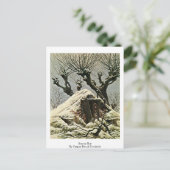 スノーウィーハットバイカスパルデイビッドフリードリヒ ポストカード (スタンド正面)