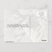 スノーウィーハットバイカスパルデイビッドフリードリヒ ポストカード (裏面)