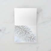 スノーウィーパインブランチ サンキューカード (内部)