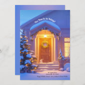 スノーウィーフロントドアホリディムービングアナウンス シーズンカード (正面/裏面)