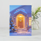 スノーウィーフロントドアホリディムービングアナウンス シーズンカード (スタンド正面)