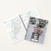 スノーウィーブッシュズフォトおばあちゃんズホリデーレシピ帳 ノートブック (内部)