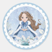 スノーウィープリンセス ラウンドシール (正面)