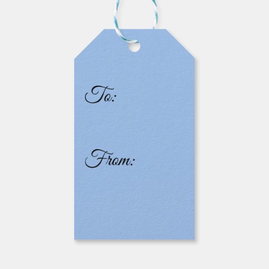 スノーウィーペンキン ギフトタグ (裏面)