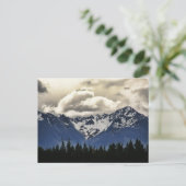 スノーウィーマウンテンズアットレイクテカポニュージーランドハガキ ポストカード (スタンド正面)