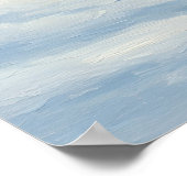 スノーウィーマウンテンズキャビン – パインターリーランドスケープスタイル ポスター (角)