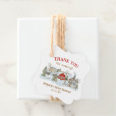 スノーウィーヴィレッジウィンターホリデーサンキュー来サンキュー フェイバータグ (インサイチュ)