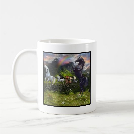 スノーウィー川の人 コーヒーマグカップ (左)