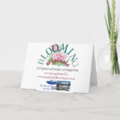 スノーウィー・コロラド・クリスマス・グリーティング・カード シーズンカード (裏面)