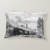 スノーウィー・トレイン アクセントクッション (裏面)