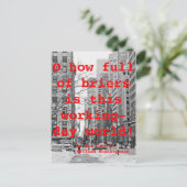 スノーウィー・マンハッタン ポストカード (スタンド正面)