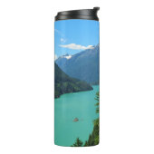 スノーウェイマウンテンターコイズレイクインワシントン タンブラー (回転左)