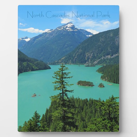 スノーウェイマウンテンターコイズレイクインワシントン フォトプラーク (正面)