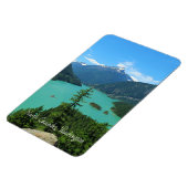 スノーウェイマウンテンターコイズレイクインワシントン マグネット (左側)