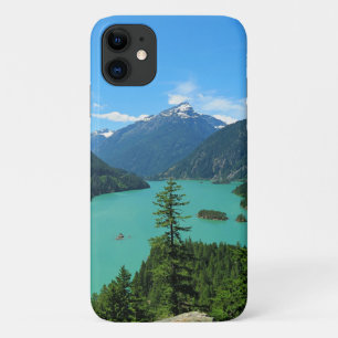 スノーウェイマウンテンターコイズレイクインワシントン iPhone 11 ケース