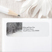 スノーウッズ差出人住所ラベル ラベル (インサイチュ)