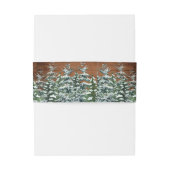 スノーウッドアンドフォレストカントリーパインバースデーパーティー 招待状ベリーバンド (裏面例)