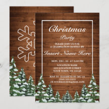 スノーウッドアンドフォレストルーラルパインクリスマスパーティー