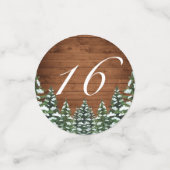 スノーウッドアンドフォレストルーラルパインスウィート16誕生日 コンフェッティ (スモール正面)