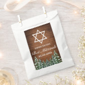 スノーウッドアンドフォレストルーラルパインバーバルミツワー フェイバーバッグ (クリップ留めされた状態)