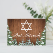 スノーウッドアンドフォレストルーラルパインバーバルミツワー 出欠カード (スタンド正面)