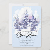 スノーウッドランドフォレストウィンターオープンハウス 招待状 (正面)