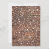 スノーウッド結婚クリスマスパーティの招待状 招待状 (裏面)