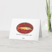 スノーウルフクリスマスカード シーズンカード (裏面)