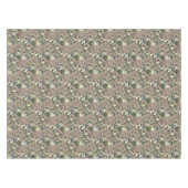 スノーウーパインズアンドレッドベリータウペテーブルクロス テーブルクロス (正面(横))