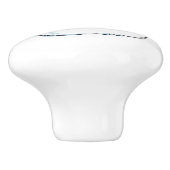 スノーウーマンのセラミックノブ セラミックノブ (側面)