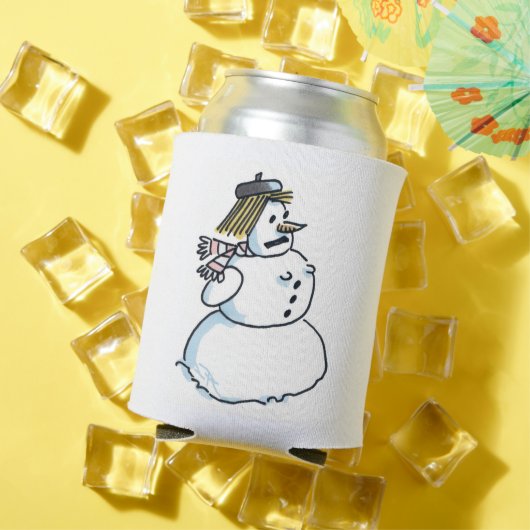 スノーウーマン缶クーラー 缶クーラー (インサイチュ 夏)