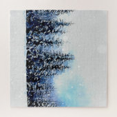 スノーエバーグリーンフォレストパズル252個 ジグソーパズル (横)