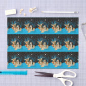 スノーエンジェルティッシュペーパー 薄葉紙 (クラフト)