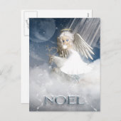 スノーエンジェルポストカード – NOEL シーズンポストカード (正面/裏面)