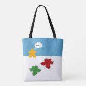 スノーエンジェルメポリトート トートバッグ (裏面)