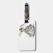 スノーエンジェル ラゲッジタグ (裏面縦)